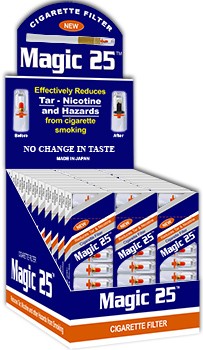 Magic 25 Disposable Cigarette Filters 30 Packs