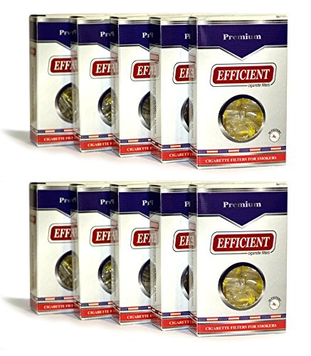 Efficient Cigarette Filters - 10 packs (300 filters)