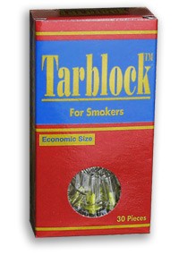 TarBlock Disposable Cigarette Filters - 1 pack
